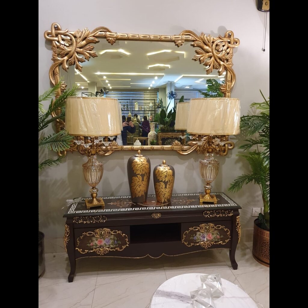 Beautiful Hand Painted Led Console