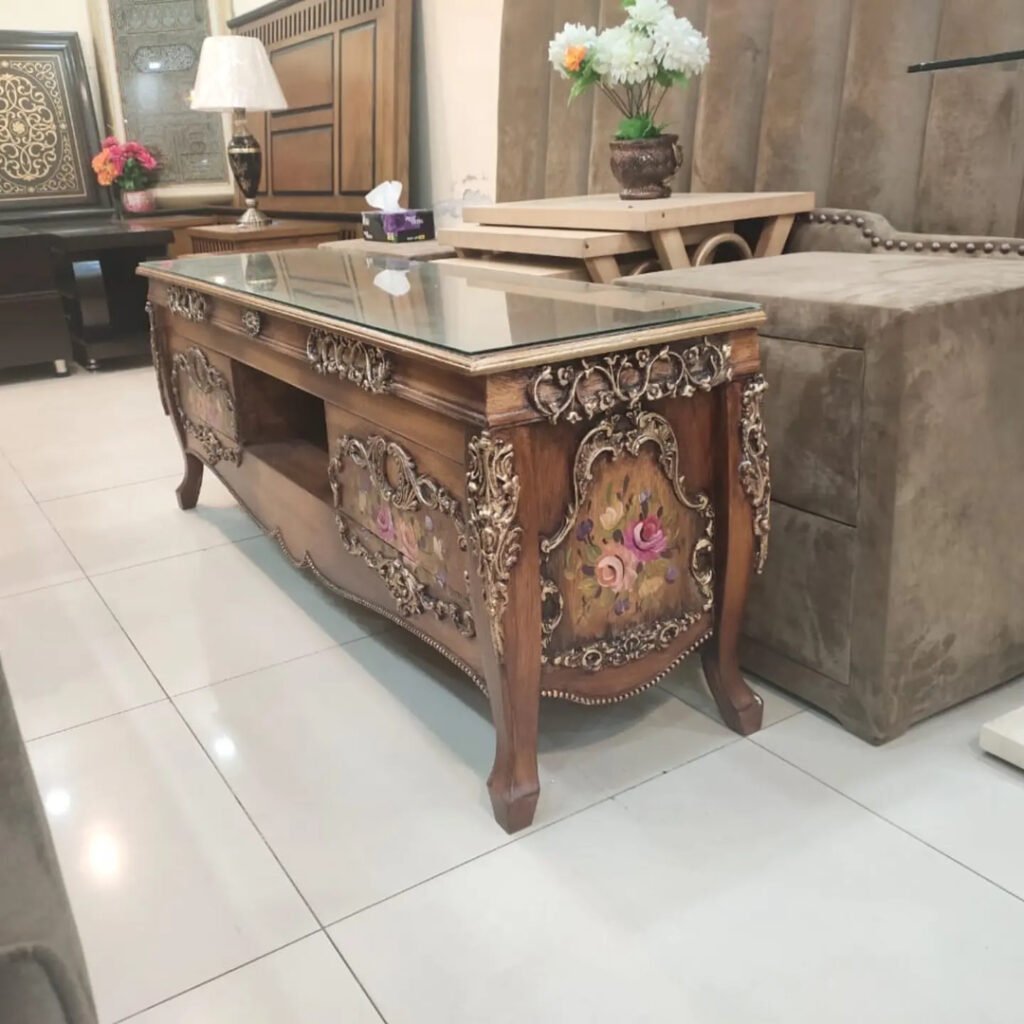 New Led Console Hand Painted