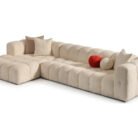Boucle Sofa Pkwoods L Shape