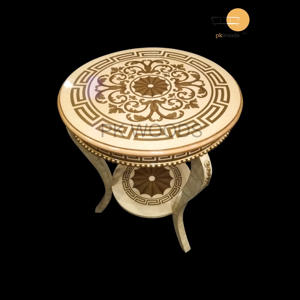 Imperial Elegance High Gloss Side Table