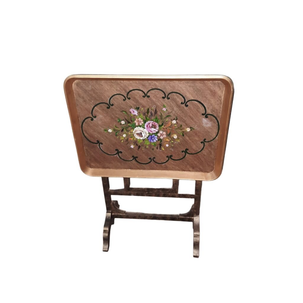 Foldable Hand Painted Tray Table