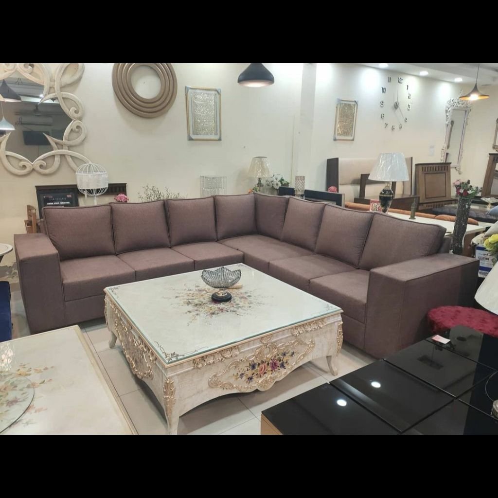 Chalk White Antique Hand-Painted Luxury Center Table with Metal Carvings